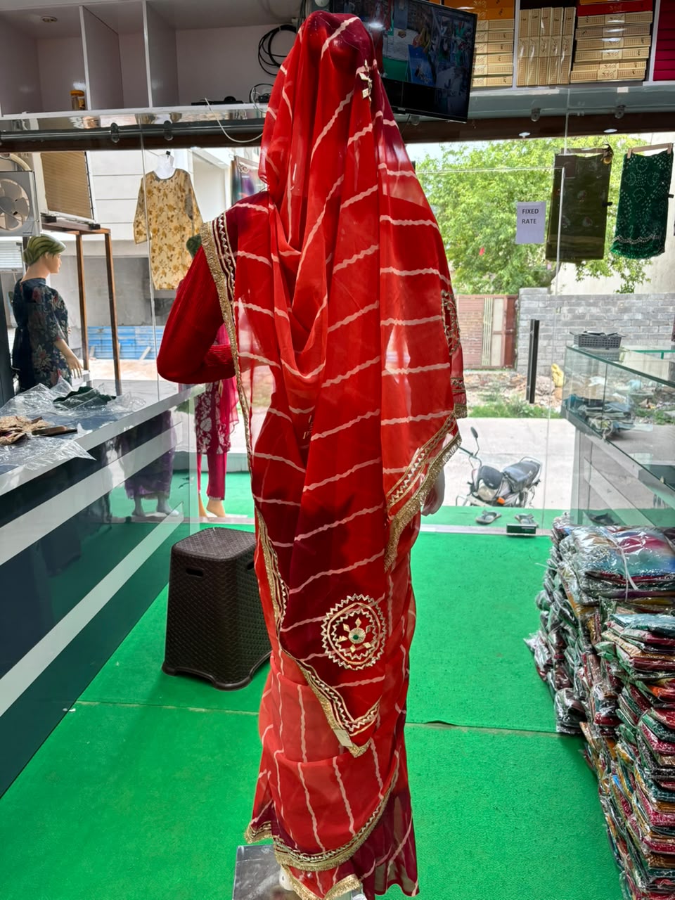 LEHERIA SAREE
