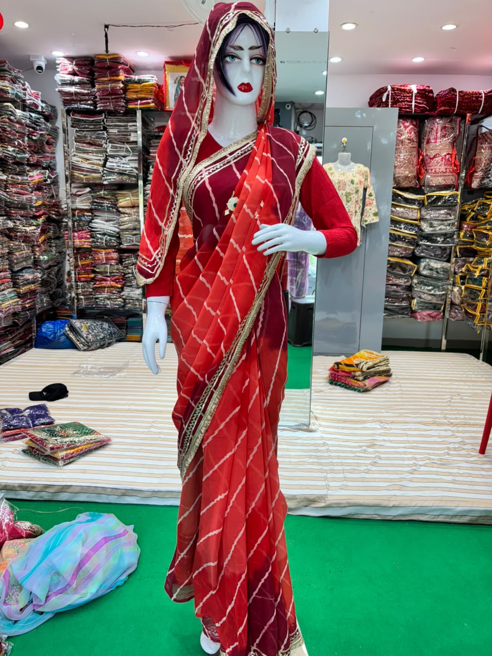 LEHERIA SAREE