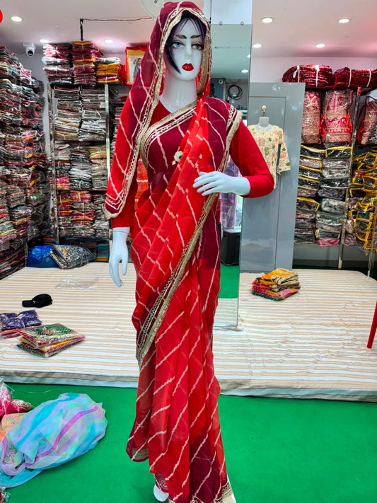LEHERIA SAREE