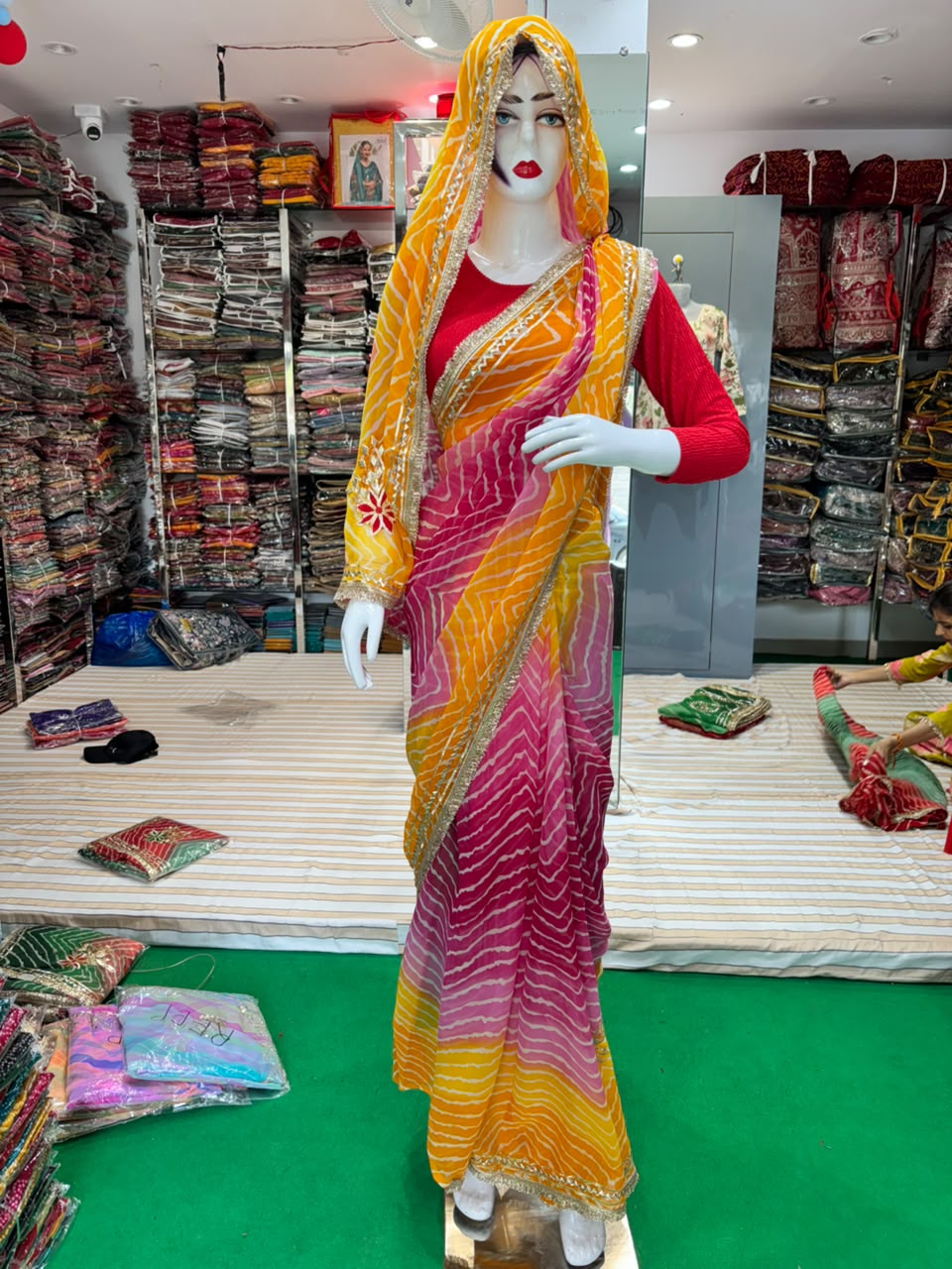 LEHERIA SAREE