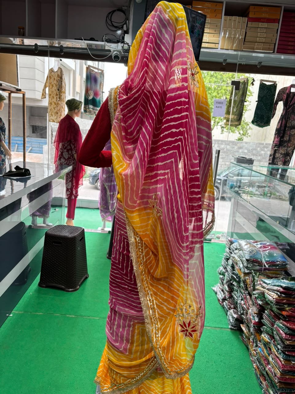 LEHERIA SAREE