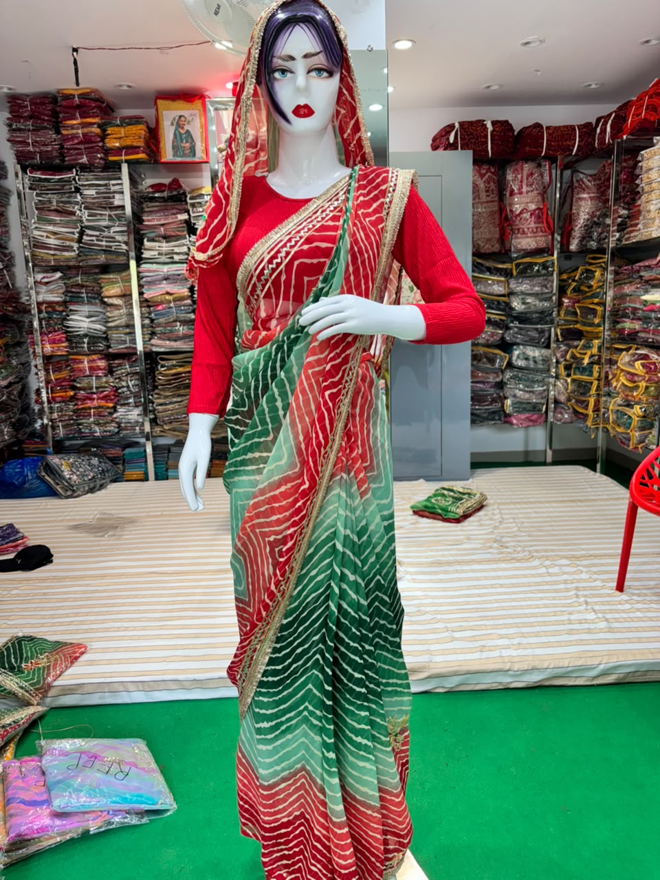 LEHERIA SAREE