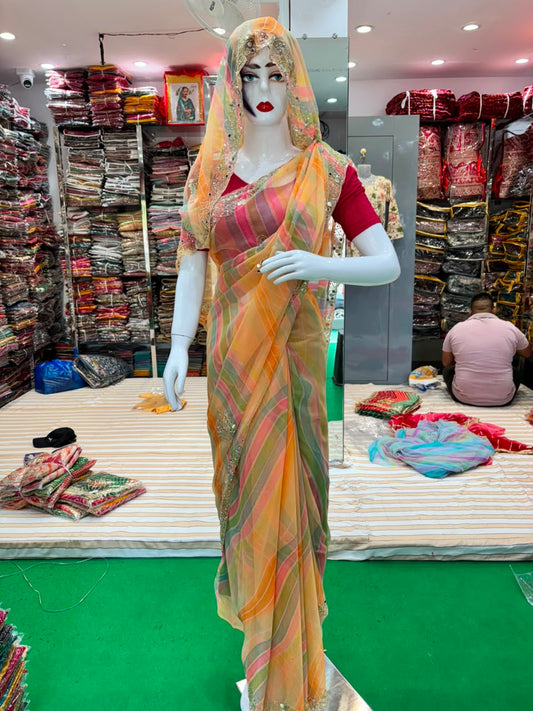 LEHERIA SAREE
