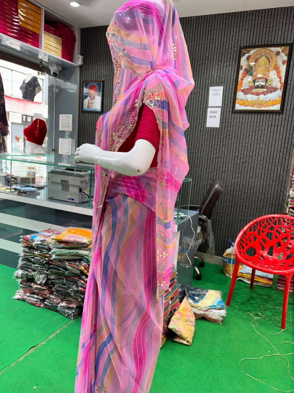 LEHERIA SAREE
