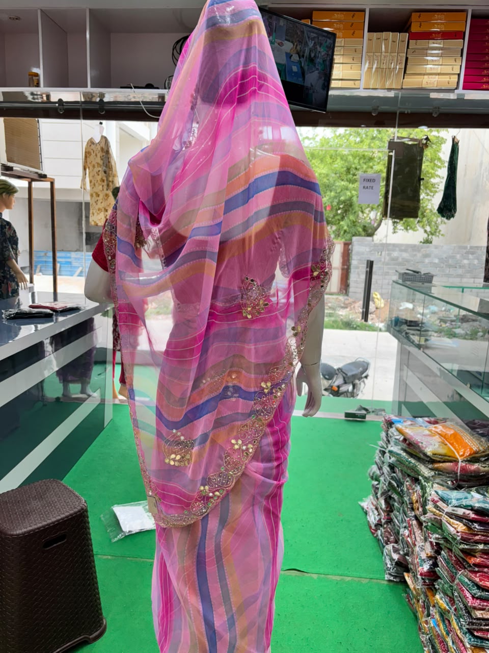 LEHERIA SAREE