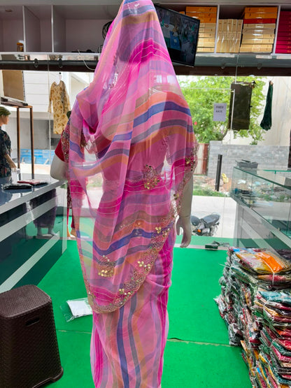 LEHERIA SAREE