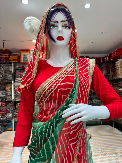 LEHERIA SAREE